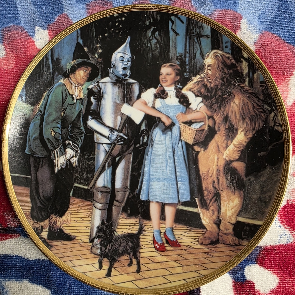 Wizard of Oz Collector's Plate